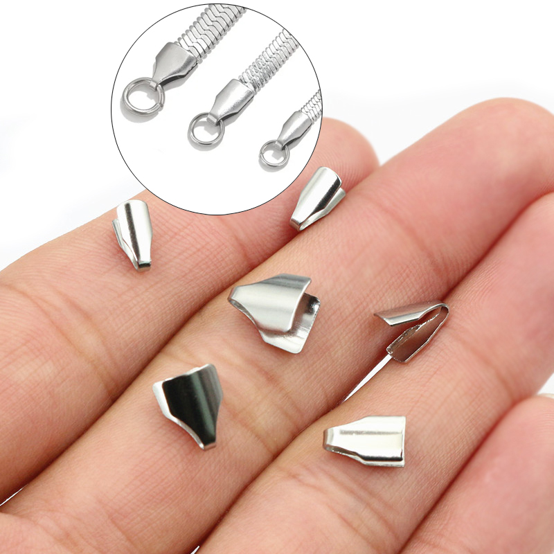 100pcs Stainless Steel 2-7mm F - Jewelry Making Ideas recension och pris