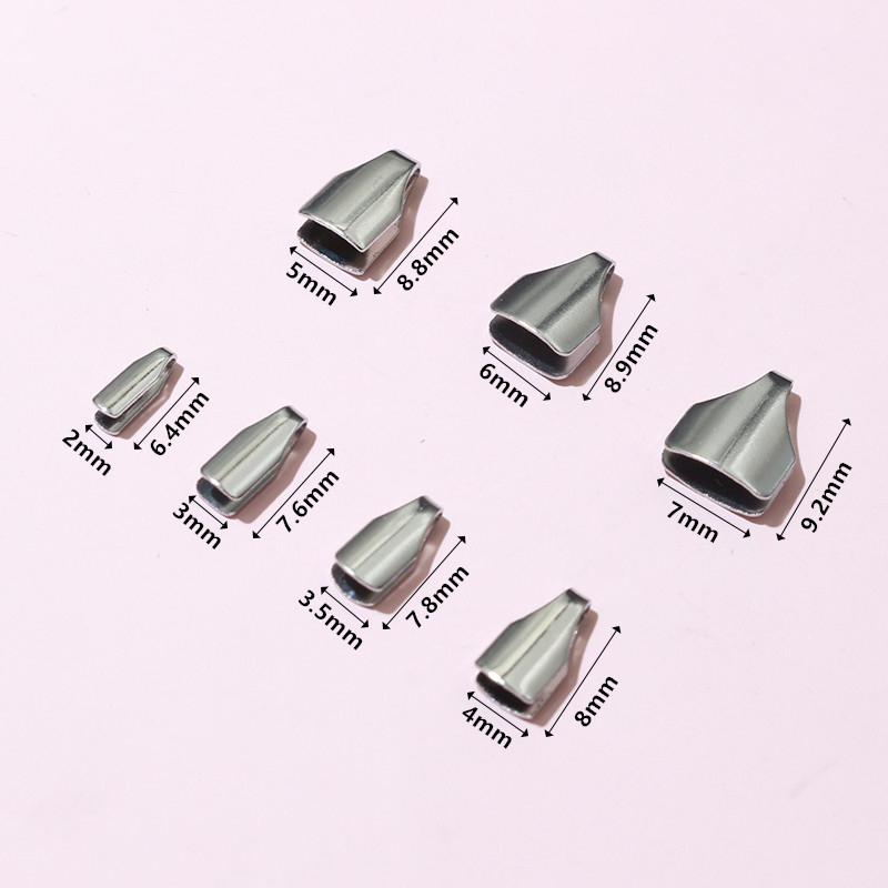 100pcs Stainless Steel 2-7mm F - Jewelry Making Ideas recension och pris