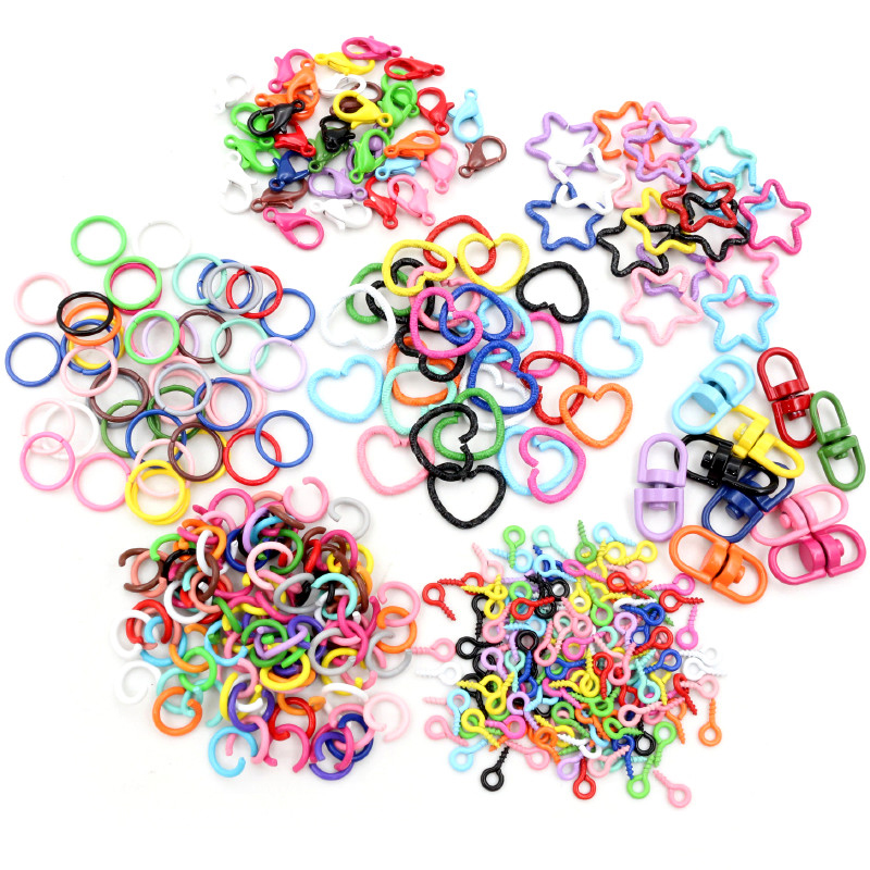 Colorful Mixed Alloy Split Jum - Jump Ring Assorted recension och pris