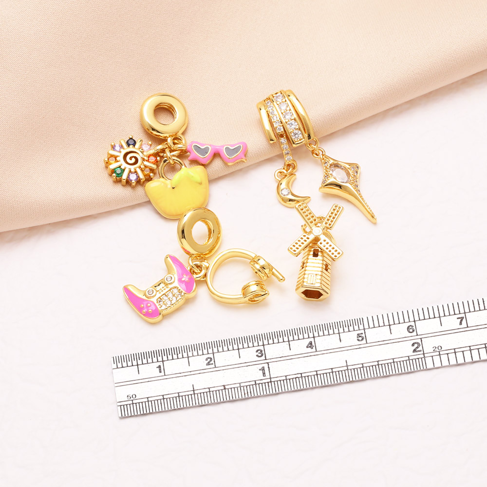 OCESRIO Pink Enamel Glasses Ga - Jewelry Making Game recension och pris