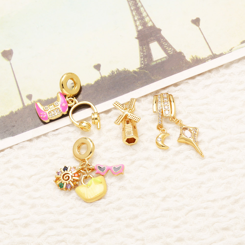 OCESRIO Pink Enamel Glasses Ga - Jewelry Making Game recension och pris