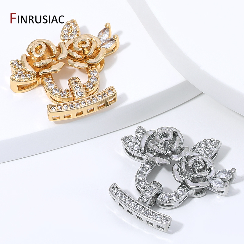 14K Gold Plated Brass Zircon F - Jewelry Making Articles recension och pris
