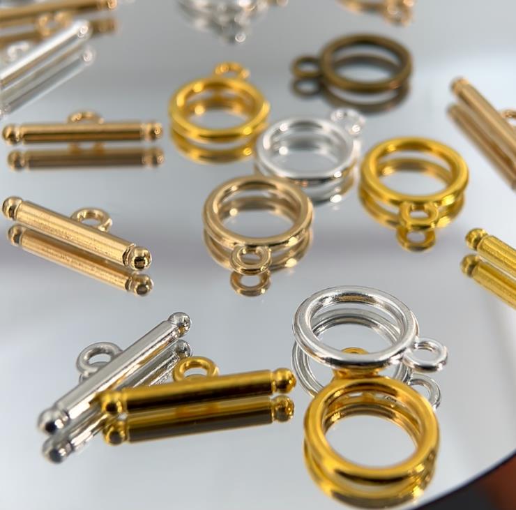 10Sets/lot Metal OT Clasps Con - Jewelry Making Articles recension och pris