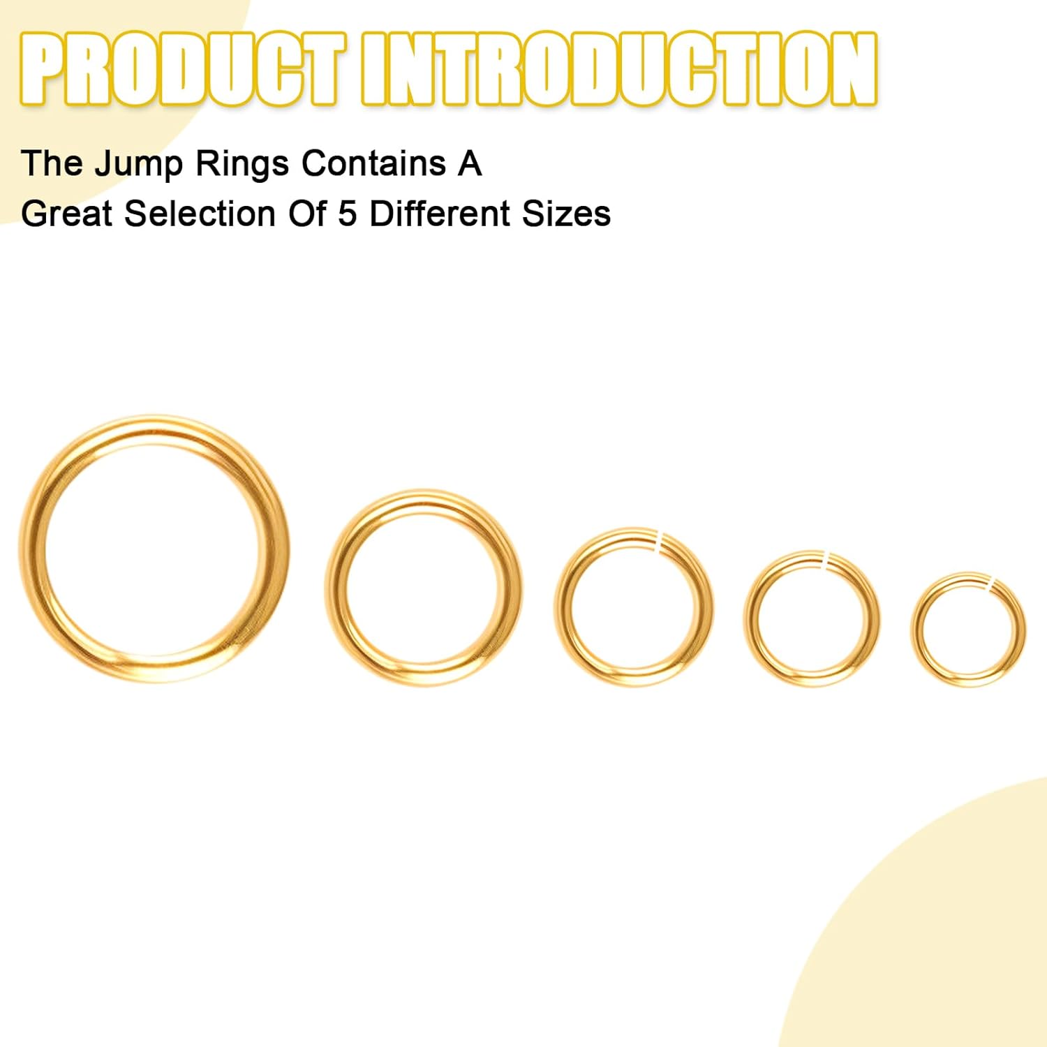 Phinus 1200P Gold Jump Rings K - Jump Ring Assorted recension och pris