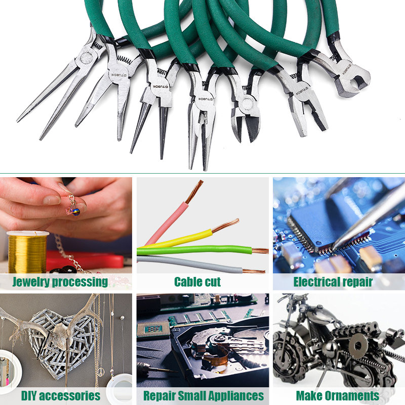 Jewelry Making Tool Set with N - Jewelry Making Needle Nose Pliers recension och pris