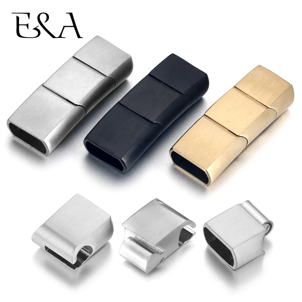 Extended Stainless Steel Clasp - Jewelry Making Materials recension och pris