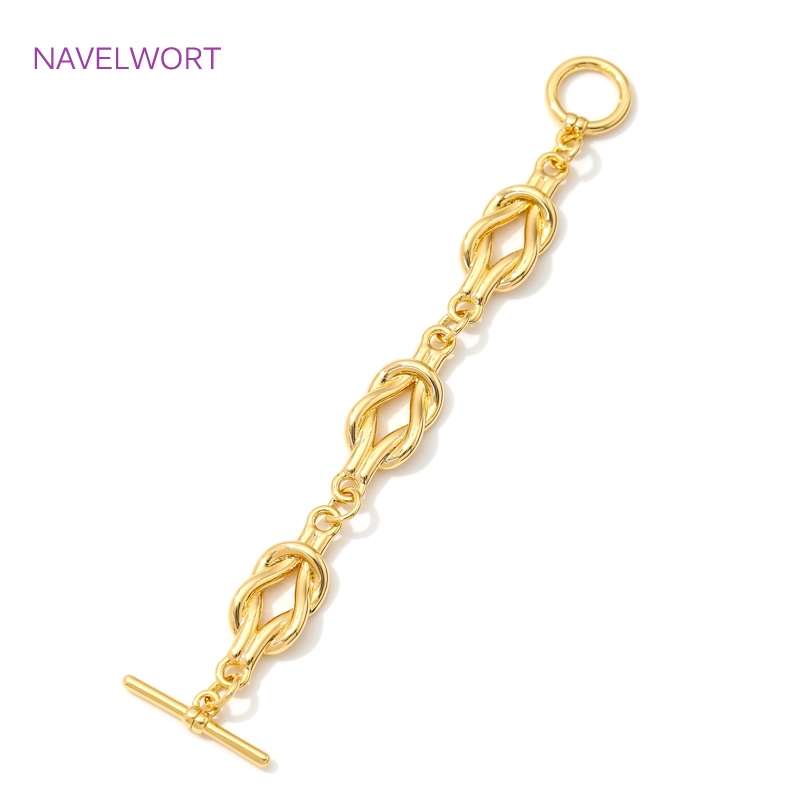 18K Gold Plated OT Clasps Togg - Jewelry Making Articles recension och pris