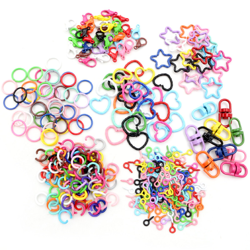 Colorful Mixed Alloy Split Jum - Jump Ring Assorted recension och pris