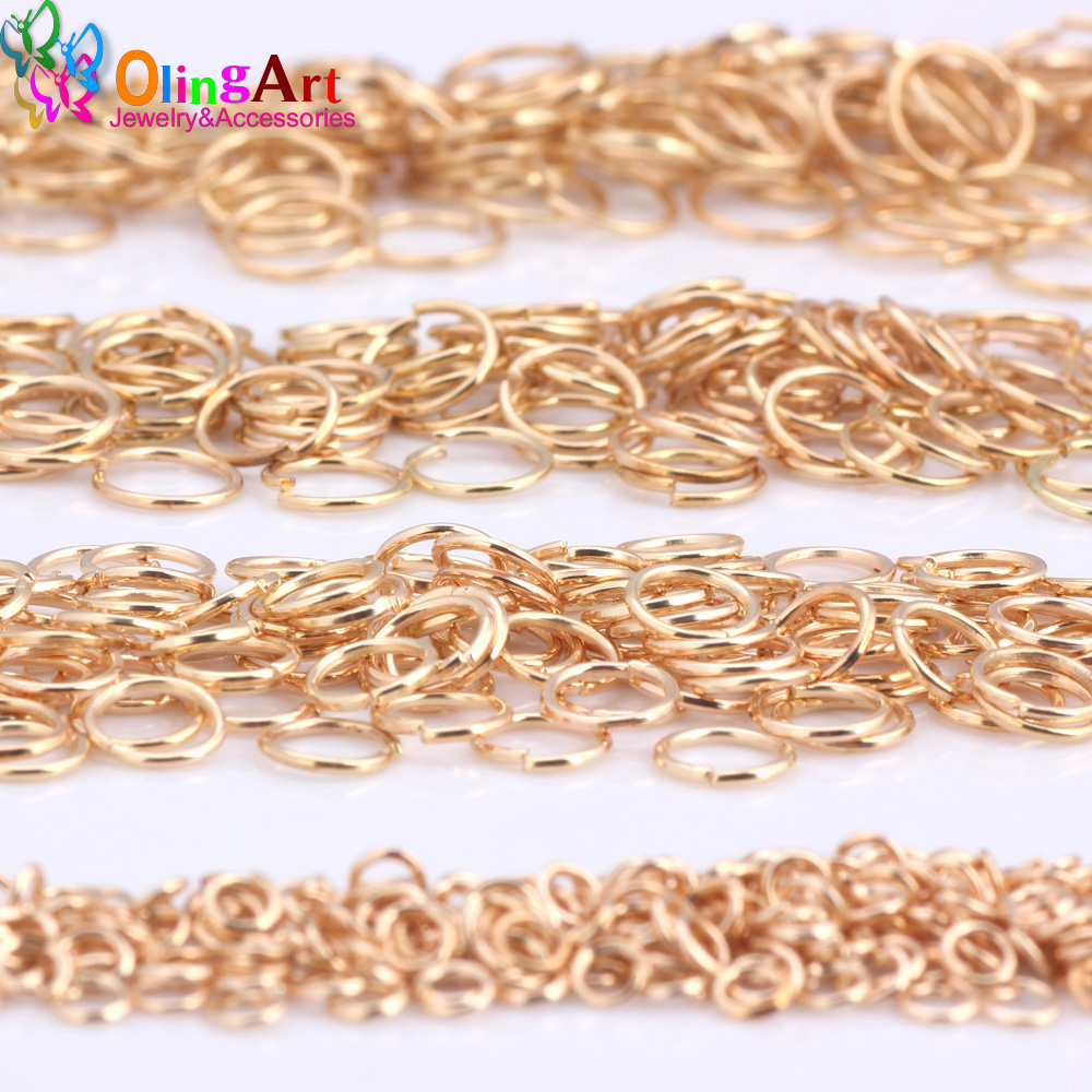 OlingArt KC Gold Plating Jump  - Jump Ring Assorted recension och pris