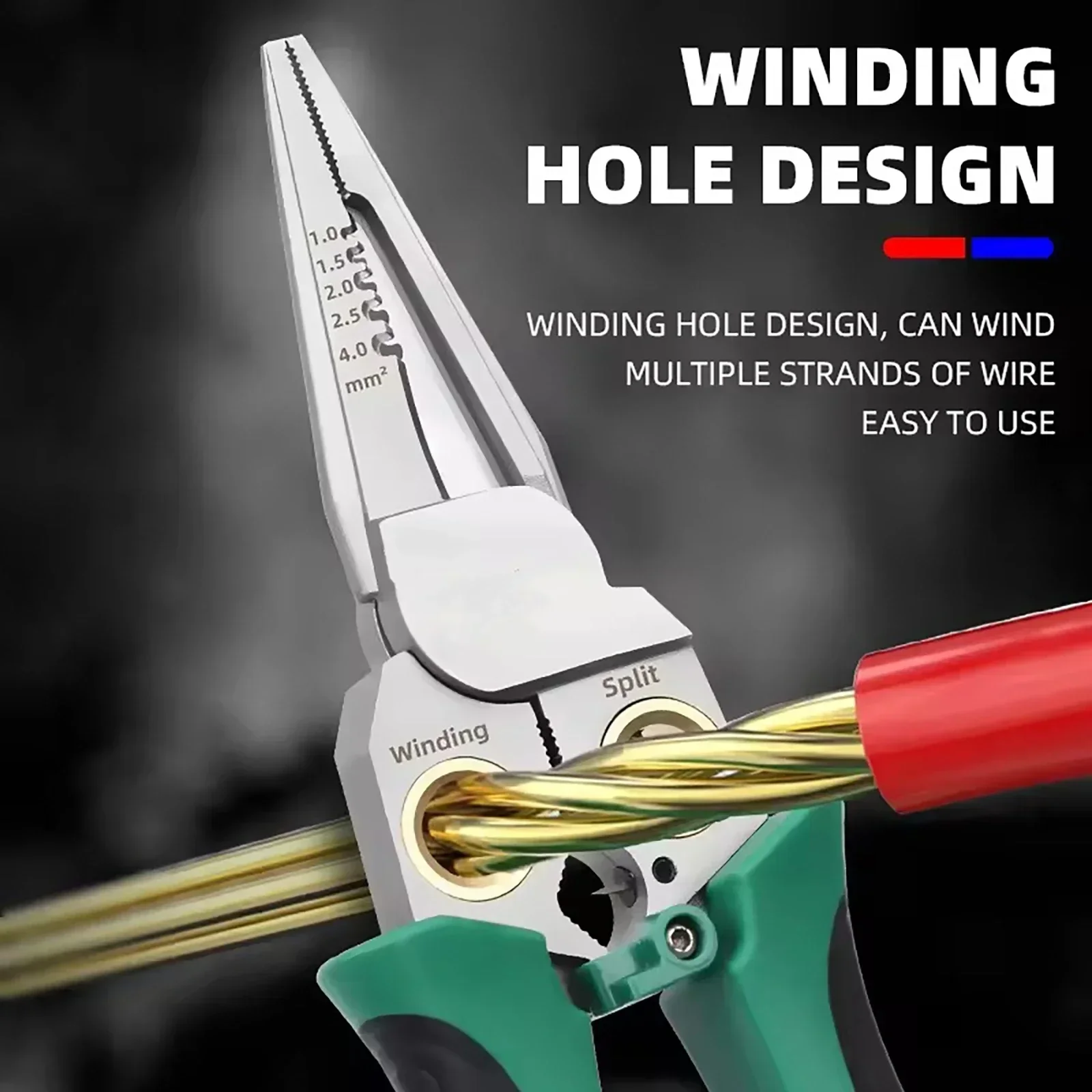 8 in 1 Stainless Steel Wire St - Jewelry Making Needle Nose Pliers recension och pris