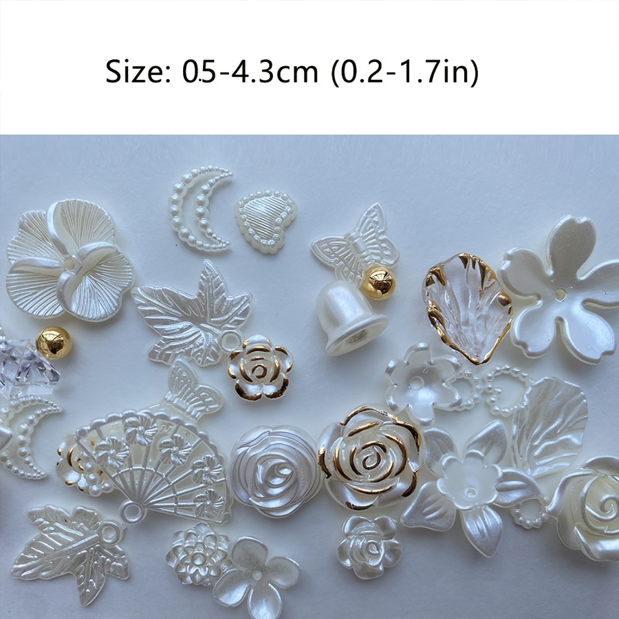 30g/bag Mixed Baroque Rose Imi - Jewelry Making Game recension och pris