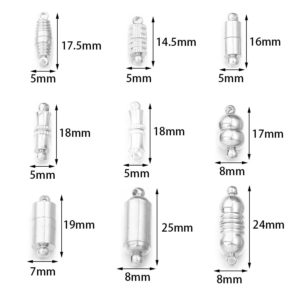 5pcs/lot Strong Magnetic Clasp - Jewelry Making Materials recension och pris