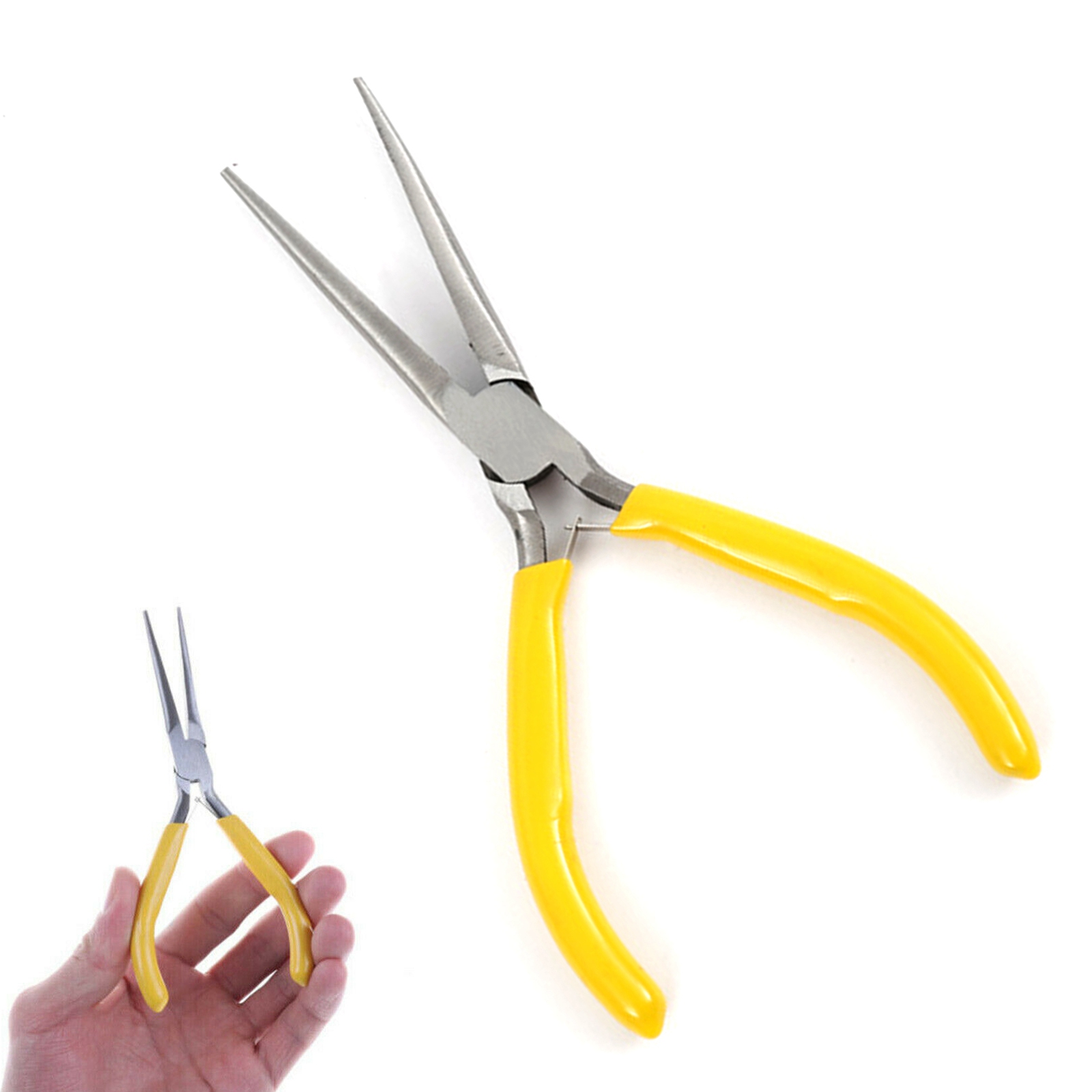 Yellow Multi Functional Mini L - Jewelry Making Needle Nose Pliers recension och pris