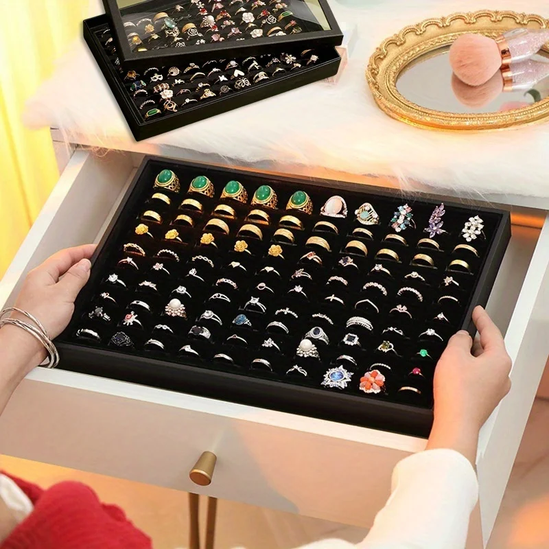 1Set Ring Holder Display Tray  - Jewelry Making Organizer recension och pris