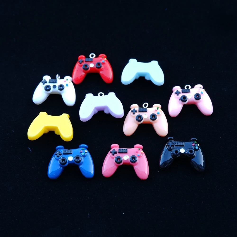 10pcs Cute Game Controller Cha - Jewelry Making Game recension och pris