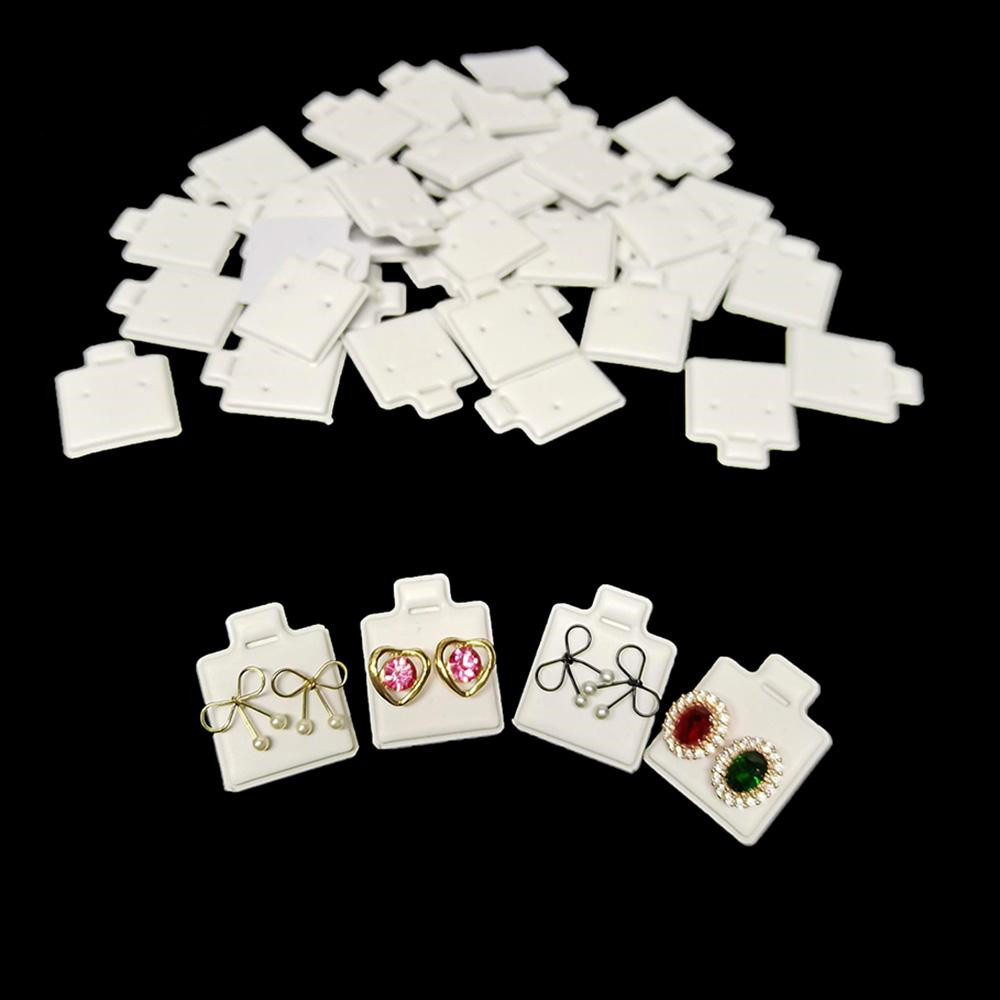 100pcs/bag Ear Studs Holder Wh - Jewelry Making Organizer recension och pris
