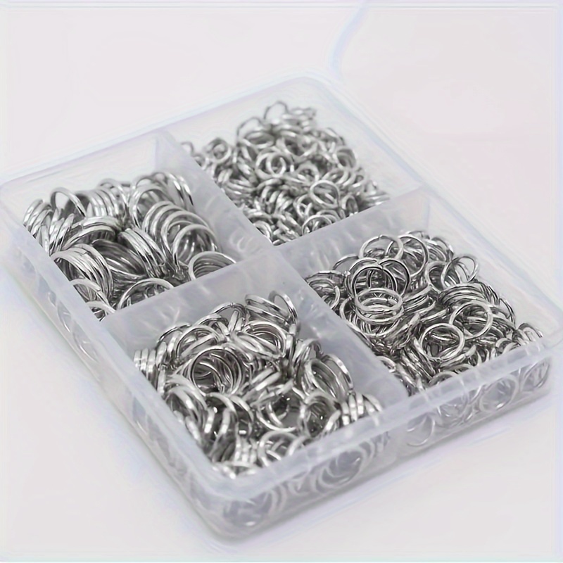 500Pcs Mixed Open Jump Rings S - Jump Ring Assorted recension och pris