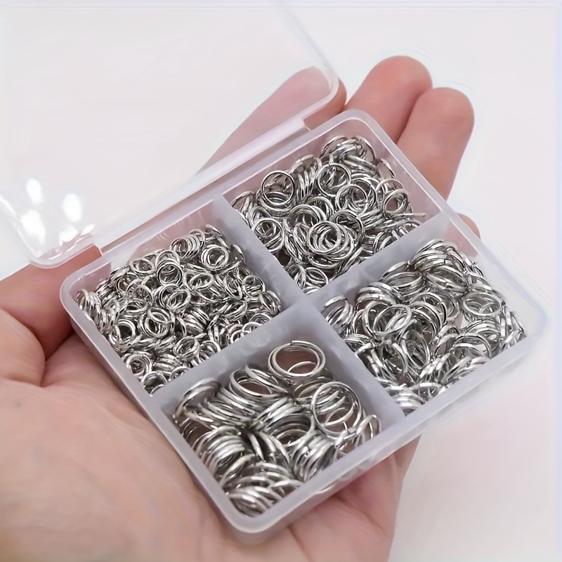 500Pcs Mixed Open Jump Rings S - Jump Ring Assorted recension och pris