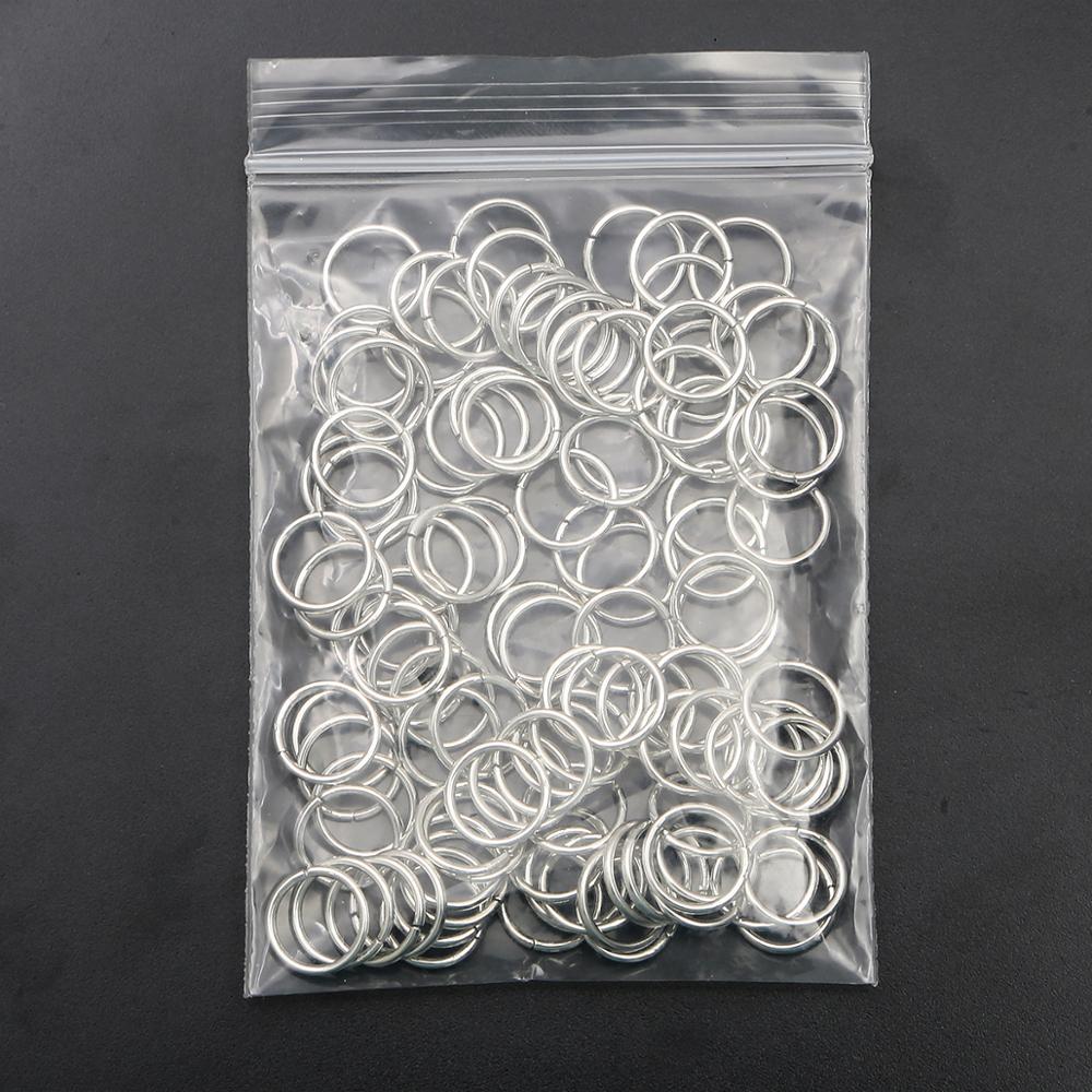 50-500Pcs 3-18mm Loop Key Spli - Jump Ring Assorted recension och pris