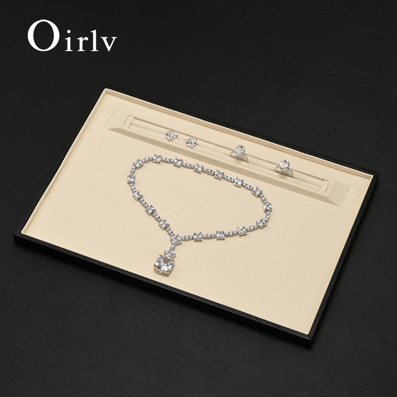 Oirlv Leather Jewelry Tray Rin - Jewelry Making Organizer recension och pris