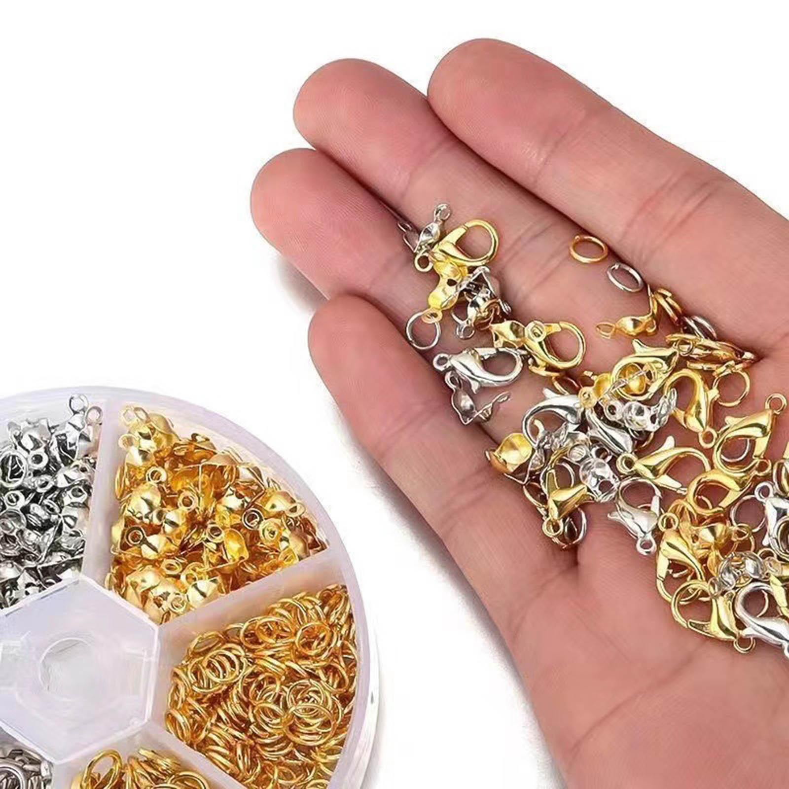450x Assorted Lobster Claw Cla - Jump Ring Assorted recension och pris