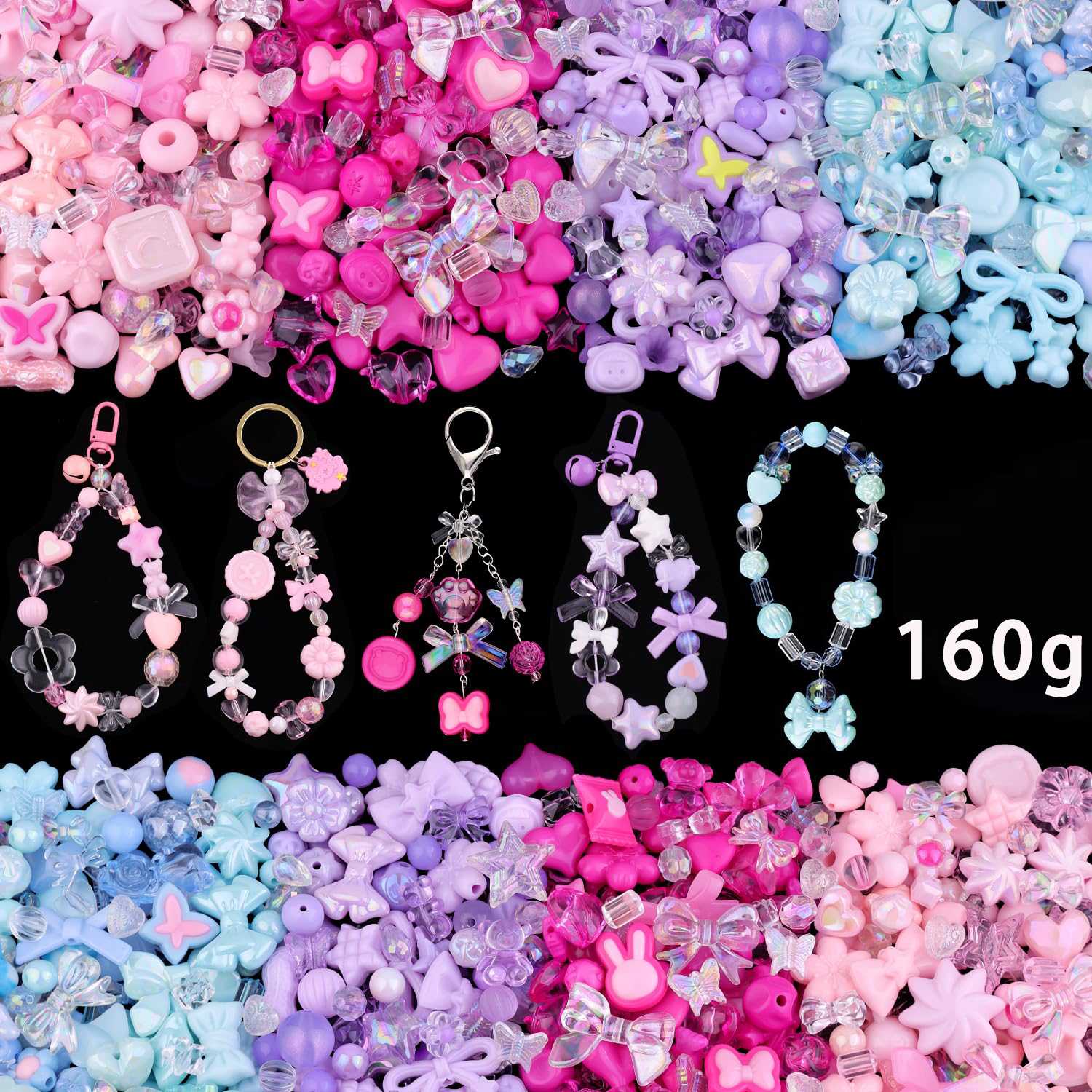 1bag Mixing Style Candy Color  - Jewelry Making Game recension och pris