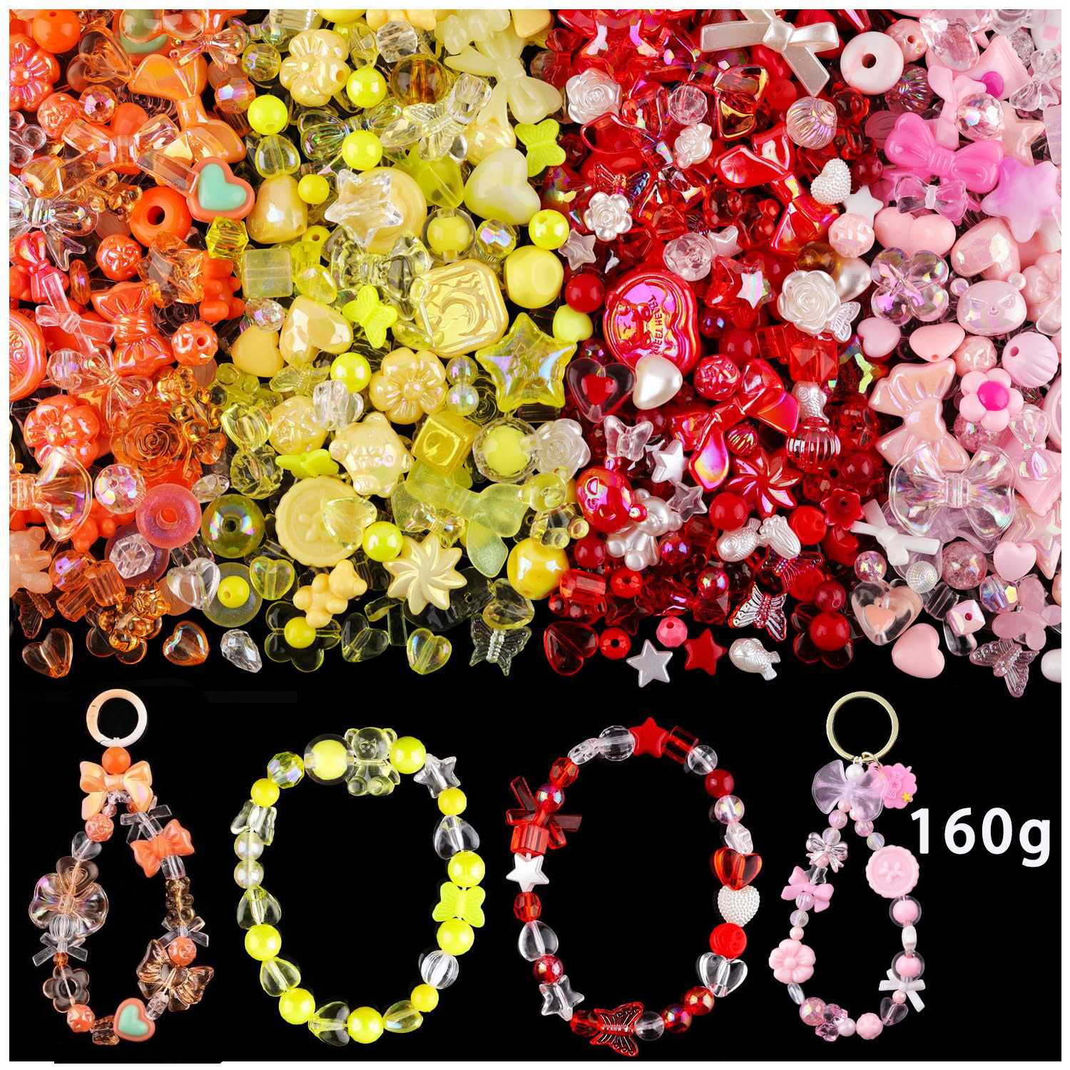 1bag Mixing Style Candy Color  - Jewelry Making Game recension och pris