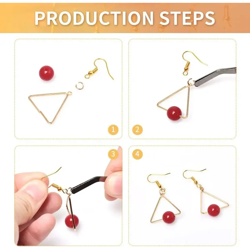 100/500pcs DIY Earring Finding - Jewelry Making Materials recension och pris