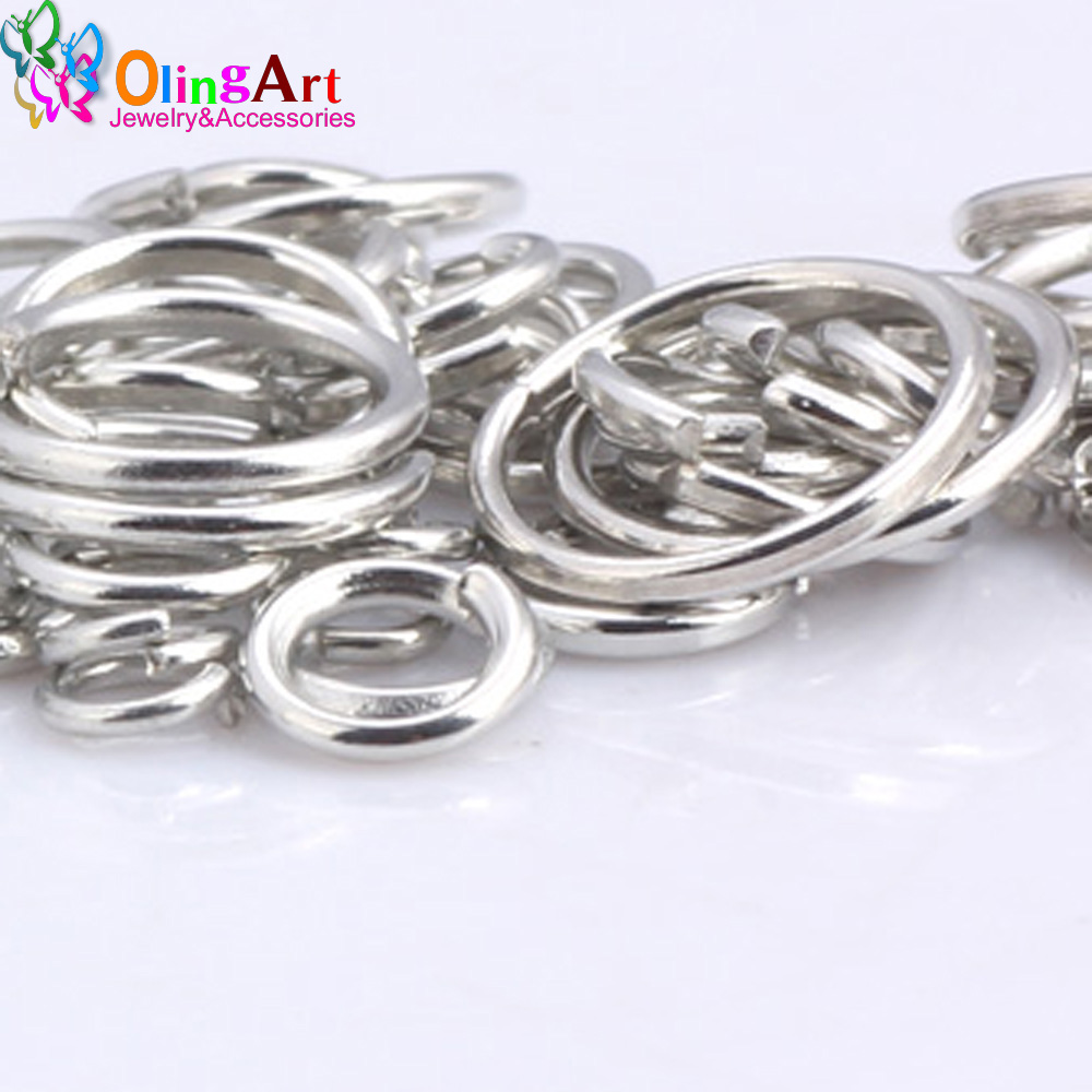 OlingArt Rhodium Plating Jump  - Jump Ring Assorted recension och pris