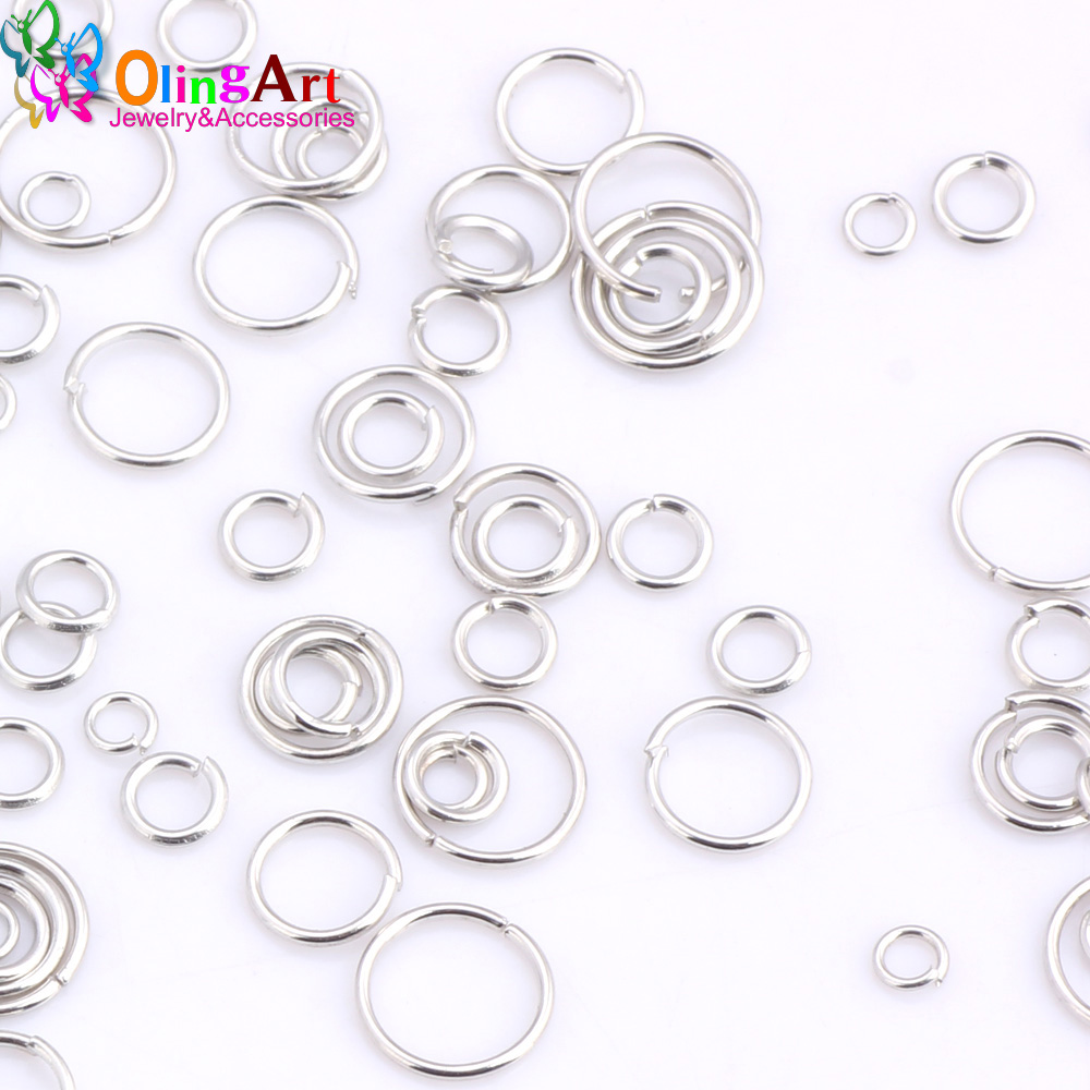 OlingArt Rhodium Plating Jump  - Jump Ring Assorted recension och pris