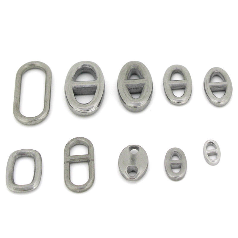 10Pcs Stainless Steel Double H - Jewelry Making Materials recension och pris