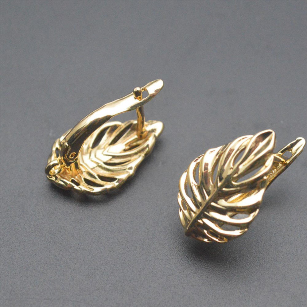 1/2Pcs 18K Gold Plated Brass L - Jewelry Making Articles recension och pris