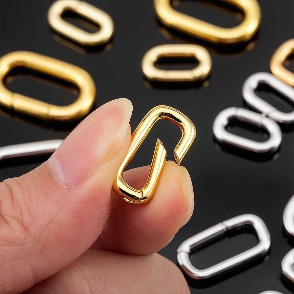 2pcs 18K Gold Plated Filled Ov - Jewelry Making Materials recension och pris
