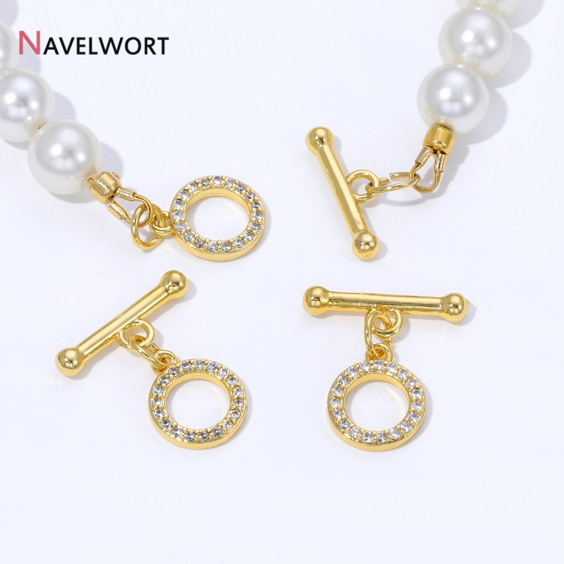 18K Gold Plated Brass Inlaid Z - Jewelry Making Articles recension och pris