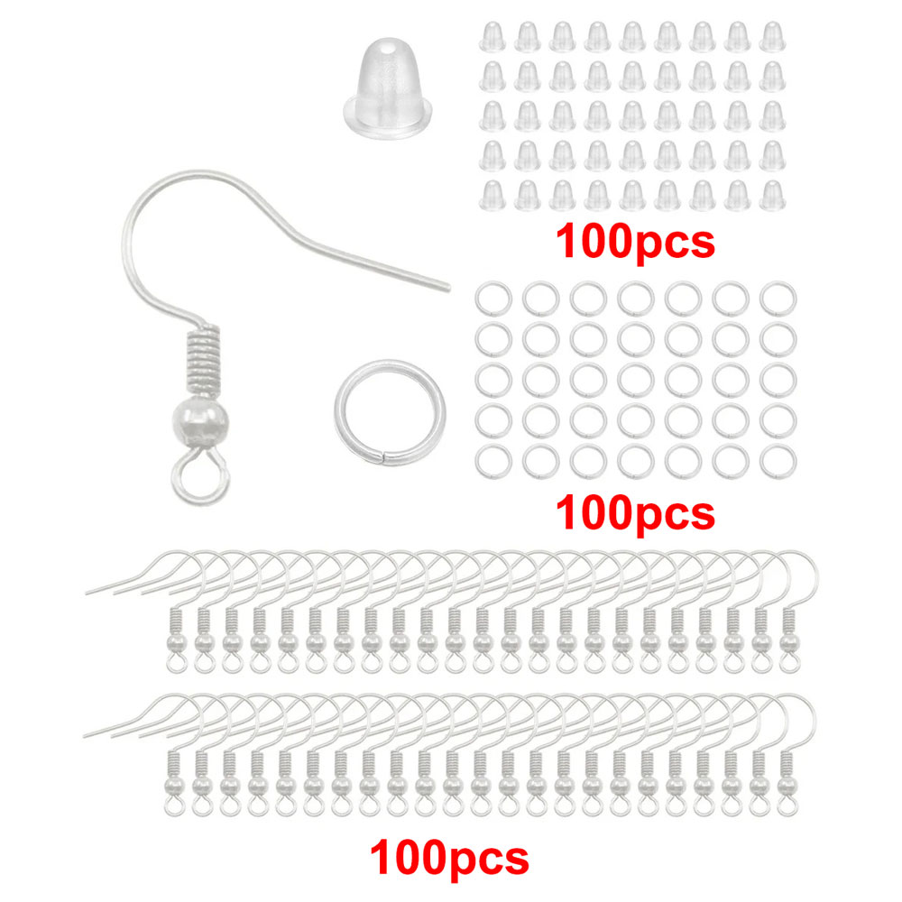 300pcs Hypoallergenic Earring  - Jump Ring Assorted recension och pris