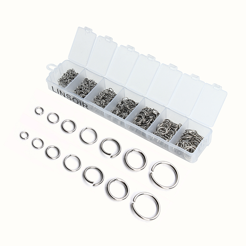 770pcs/lot Mix Size Open Jump  - Jump Ring Assorted recension och pris
