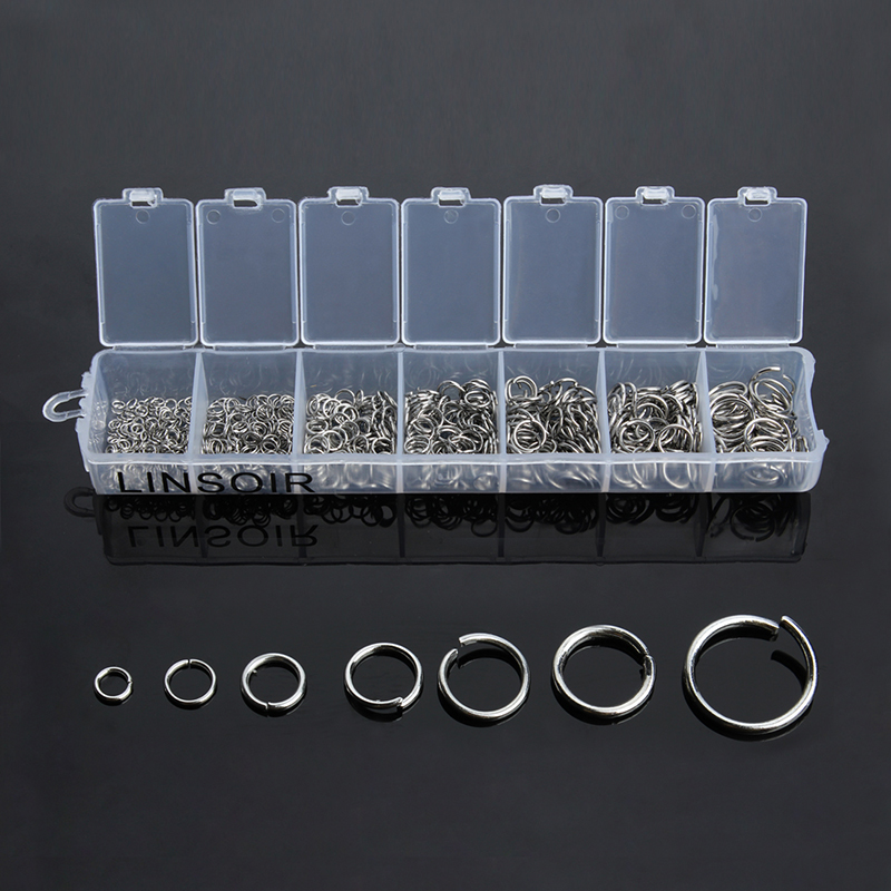 770pcs/lot Mix Size Open Jump  - Jump Ring Assorted recension och pris