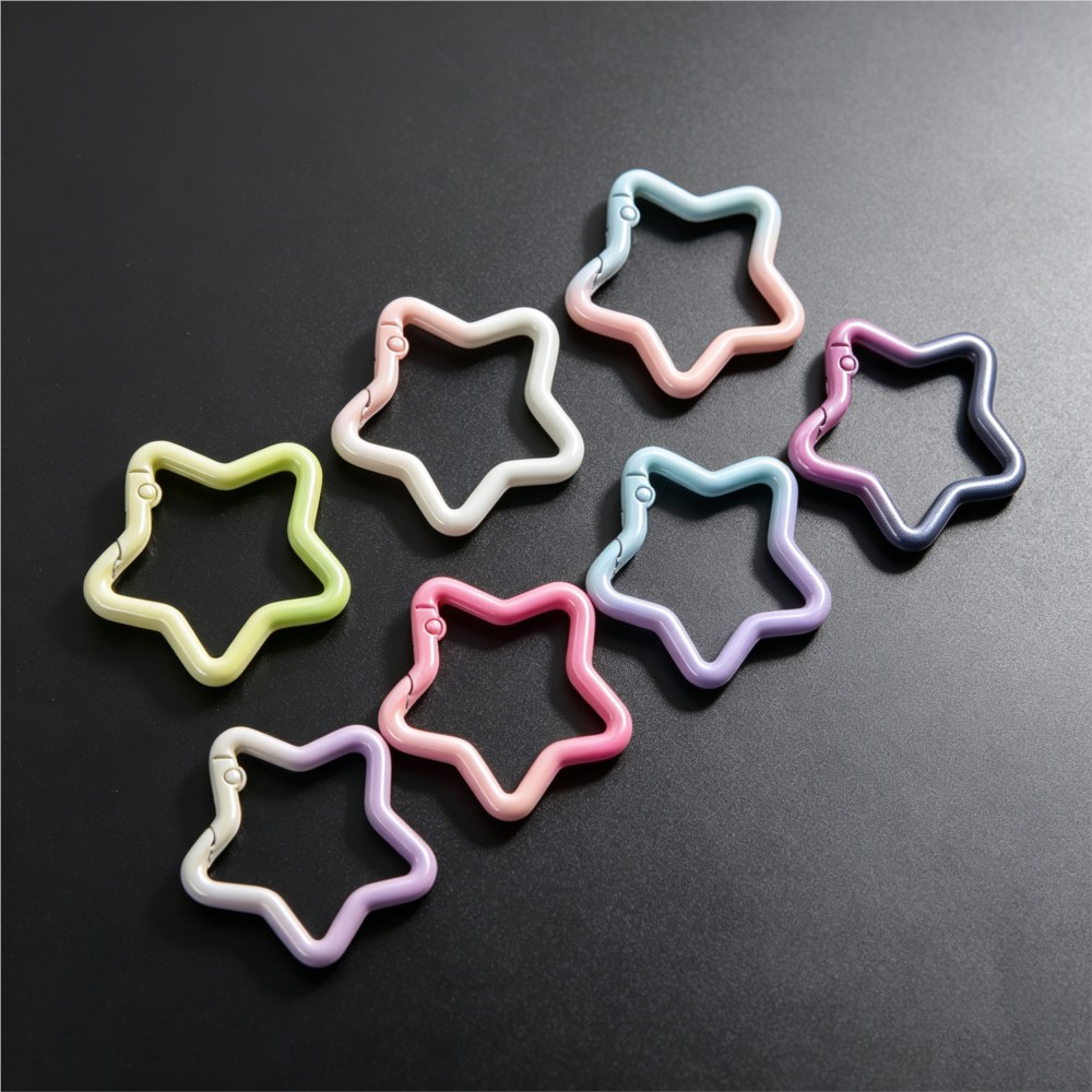 5PCS Gradient Star Shape Sprin - Jewelry Making Articles recension och pris