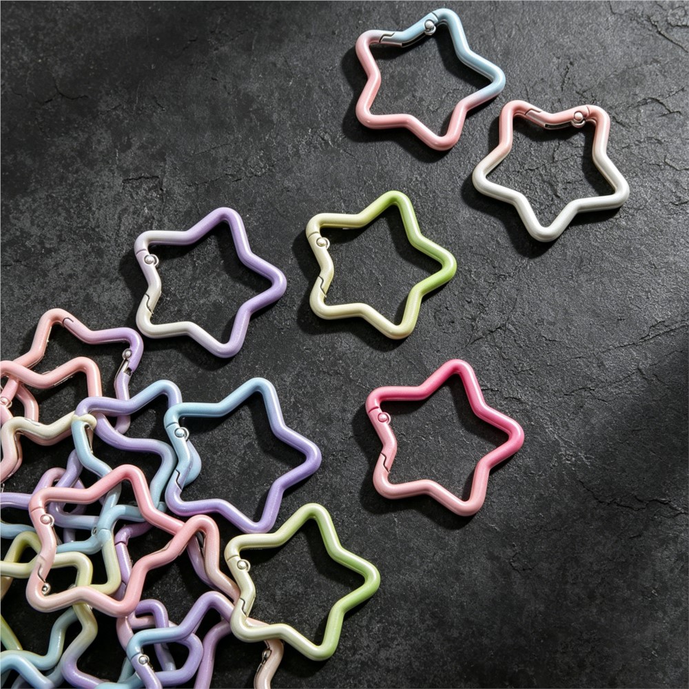 5PCS Gradient Star Shape Sprin - Jewelry Making Articles recension och pris