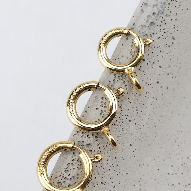 14K Gold Filled Spring Ring Cl - Jewelry Making Ideas recension och pris